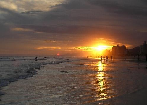Apartamento Na Praia Grande Ngoại thất bức ảnh